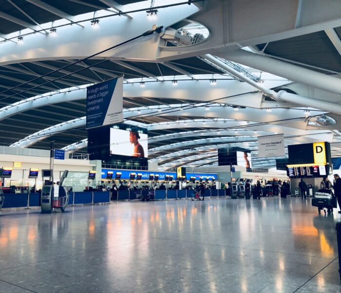 photo of departure area